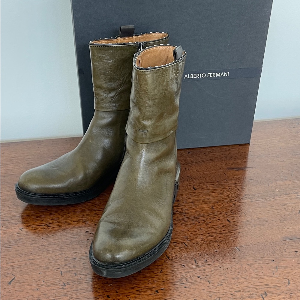 Alberto Fermani Womens Leather Boots